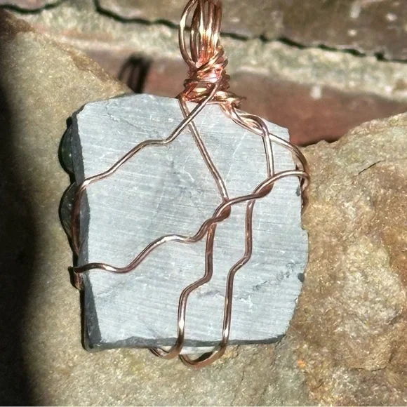 OOAK Artisan Handmade Jewelry Assemblage Art Gemstone Necklace Pendant, 4300 G - Picture 3 of 9